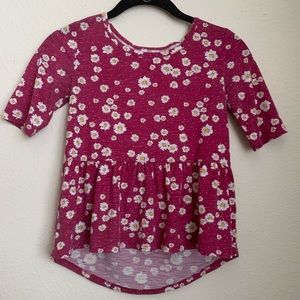 Girl’s Mudd peplum Size 10